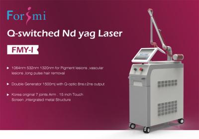 China Closed-off Water cooling+wind cooling high quality competitive price 1064nm 532nm Q-Switched Nd yag Laser Tatoo Removal for sale