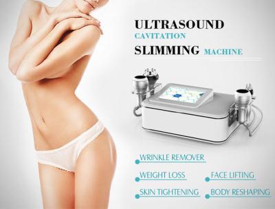 China Most professional 4 handles 40khz fat cavitation cavitation tripolar multipolar bipolar rf machine with factory price for sale