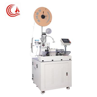 China AWG34-AWG30 HC-10+NT Automatic Wire Stripping And Welding Machine Single Head Tinning Crimping Machine for sale