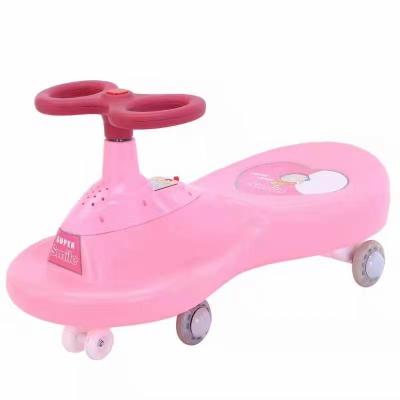 China High Quality Factory Price Children's Ride Balance Car Cycle PP Labor Plastic Children's Wave Car Baby Twist Car With Light And Sound for sale