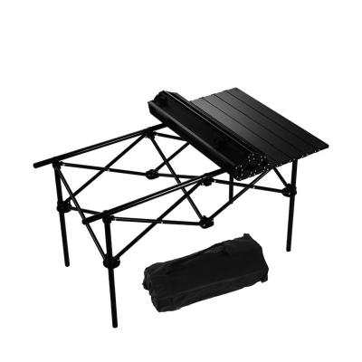 China Modern Portable Aluminum Furniture Patio Garden Table Foldable Metal Camping Table Bbq Picnic Outdoor Folding Table for sale