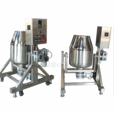 China Tea Powder Kneader Stainless Steel Rotary Drum Mixers For Granular Particles for sale