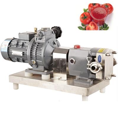 China Commercial Buildings Stainless Steel Molasses Pump Honey Pump Rotary Lobe Pump for sale