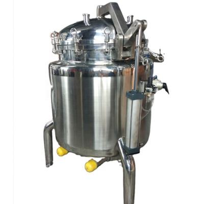 China vegetable processing plant 300 liter industrial steam coated cooking pot for sale