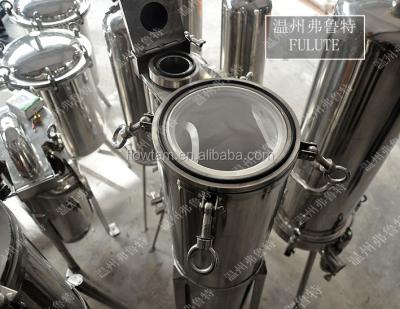 China Single Bag Filter Stainless Steel Bag Filter for sale