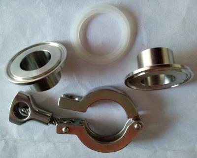 China SS304 Sanitary Stainless Steel Flange Ferrule for sale