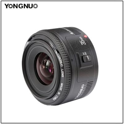 China Yongnuo YN35mm F2.0 Lens Fixed/Wide Main Auto Lens For Canon 600d 60d 5DII 5D 500D 400D 650D 600D 450D 52mm Camera Lens for sale