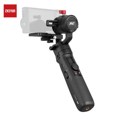 China After Shooting Mode ZHIYUN STRENCH M2 Triaxial Gimbal Newcomer For Action Cameras Mirrorless Compact Camera Smartphones Handheld Stabilizer for sale