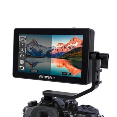 China FEELWORLD F6 plus 5.5 inch On-Camera Field Monitor Kit with 25mm Rod Clamp for Canon/Sony DSLR Camera Camcorder Support 4K HD F6 PLUS for sale