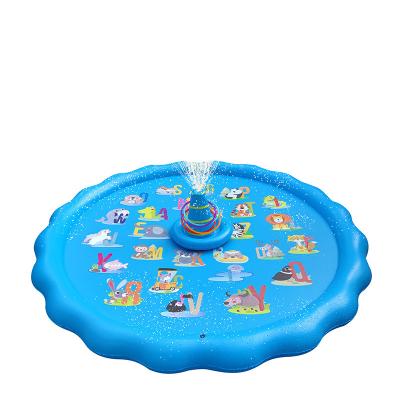 China Outdoor Garden Summer Toys Kiddie Baby Pools Amusement Backyard Tram Splash Pad Sprinkler for sale