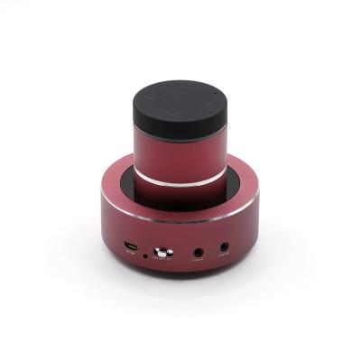 China Powerful Multiple Wireless Powerline Vibration Speaker 26W Wine Red/Daisy Chaining More Speakers Play At The Same Time for sale