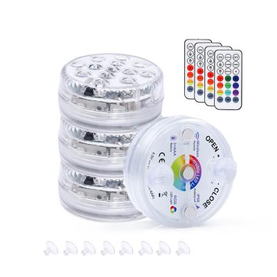 China Remote Control Underwater Place Underwater Marine Outdoor Led Magnet Bulb Replacement Ideas Salt Water Pool RGB Multi Color for sale