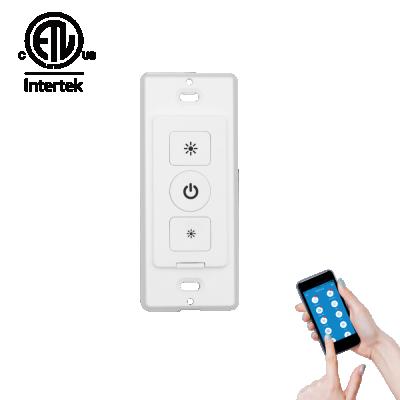 China Indoor ETL Approved 300W Triac 0-10V Smart Life Lower Tuya Wall Dimmer Wifi Work With Amazon Alexa Google Home for sale