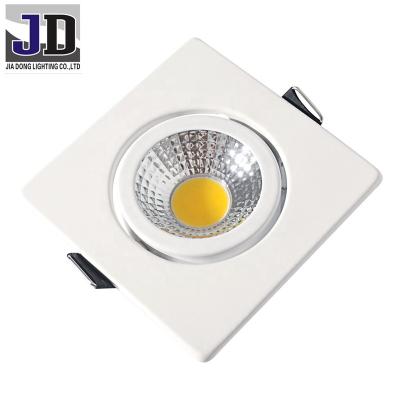 China Desk Chrome Round LED CEILING LIGHT CEILING Mounted LED DOWNLIGHT WINDOW COB Spotlight Fixture for sale