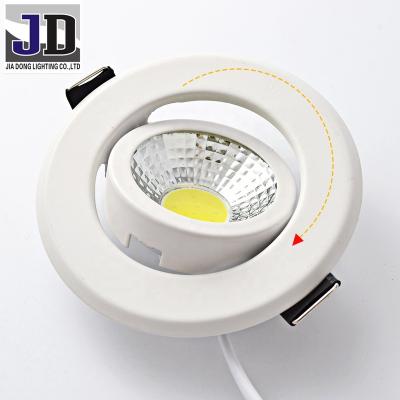 China Jiadong 3W 5W High Brightness Residential Ceiling COB Spot Down Lamp LED Bulb Light for sale