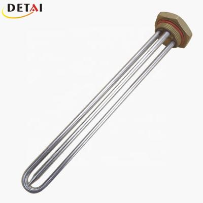 China 220v 1000w Water Heating Element with New Designed Thermostat Heater with Temp Controller for Electric Tubular Water Heater Heating Element for sale