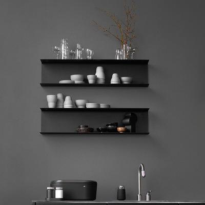 China (Other) Nordic Adjustable Wall Writing Board Shelf Living Room Background Wall Wrought Iron Wall Mount Modern for sale