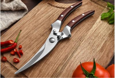 China Mordern Multifunctional Stainless Steel Chicken Bone For Cutting Vegetable Shears Scissors Kitchen Bone Scissors for sale