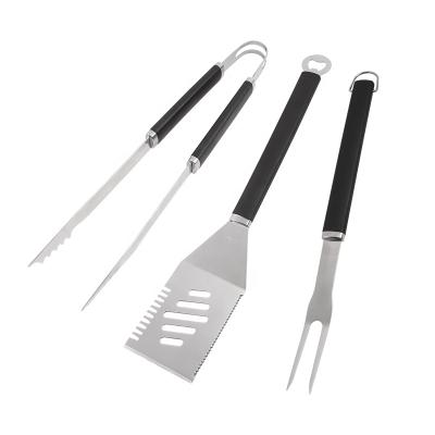 China Good Quality 3pcs Tool Kit Barbecue Accessories Easily Cleaned Kitchen Sets Stainless Steel for sale