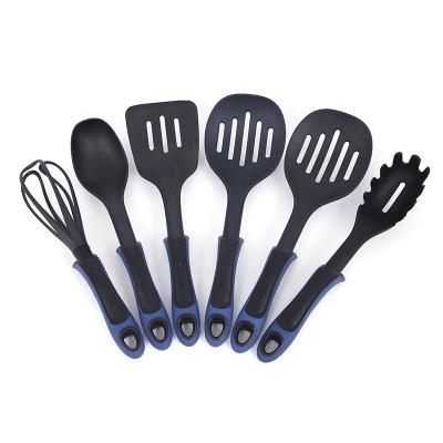 China Sustainable High Quality 6 Piece Set Easily Clean Reusable Kitchen Tool Nylon Kitchen Utensils Set For Cooking for sale