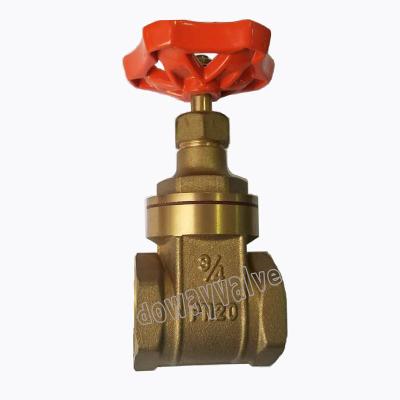 China General Type Productique Brass Gate Valve PN20 DW107 for sale