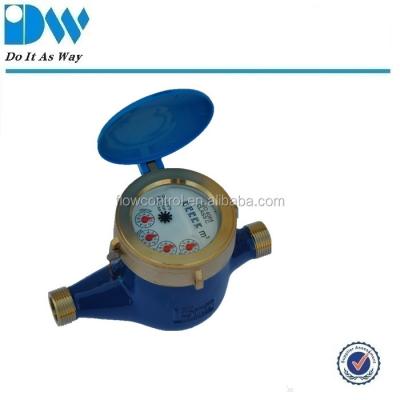 China Rotary Piston Volumetric Dry Water Meter LXSY 15mm~20mm for sale