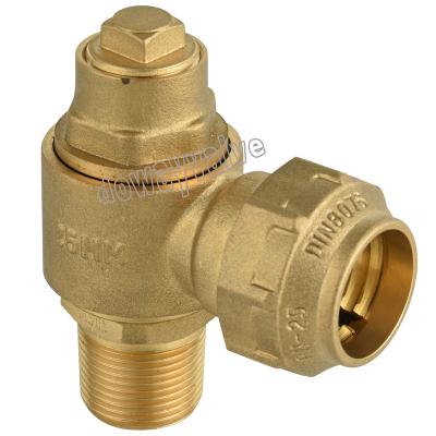 China General Factory Olive Cock Brass Valve With PE Couplings for sale