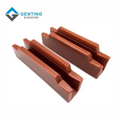 China Modern Elevator Parts General Mitsubishi Kone Hitachi Elevator Guide Shoe Lining for sale