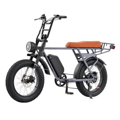 China Popular 2022 aluminum alloy fat tire ebike hotselling electric bicycle for sale