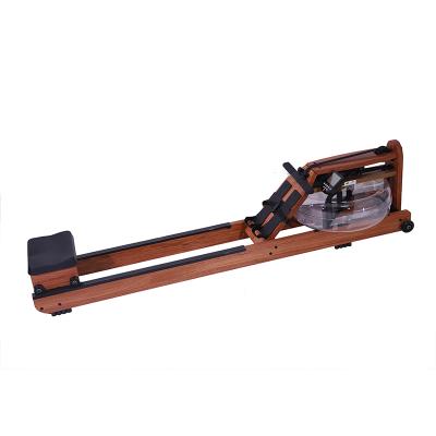 China Rowing Machine Home Use Water Rowing Machine Indoor Wooden Fitness Water Rowing Equipment for sale