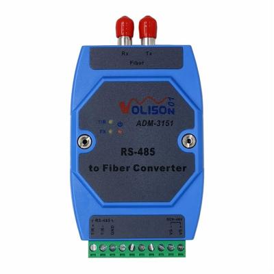 China ADM-3151-ST RS485 Serial Port 485 Fiber Optic Converter to Fiber Optic Module ST Dual Port 12V 24V ADM-3151-ST Fiber Optic for sale