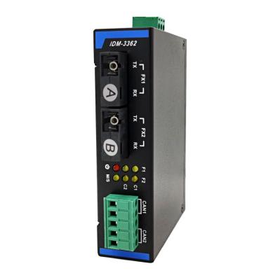 China Can-Bus IDM-3362-SC1 Ring Network Terminator Bus BOX Repeater Light Cat BOX Fiber Optic Bus To Single SC Optical Fiber IDM-3362-SC1 for sale