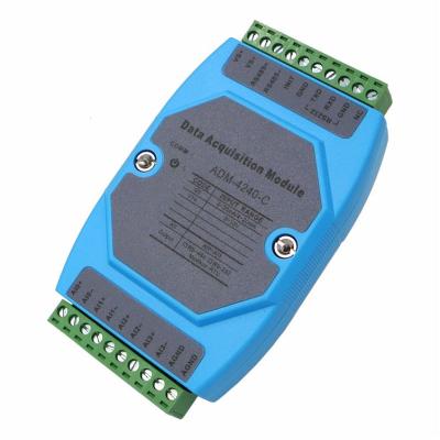 China ADM-4240-C 4-Channel Analog Data Acquisition Module 4-20mA\0-20mA to 485 Modbus ADM-4240-C for sale