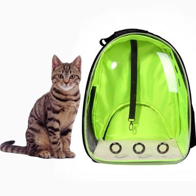 China Cat Dog Space Capsule Backpack Breathable Wholesale Breathable Carry Poop Travel Bag For Pet for sale