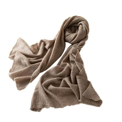 China Newest Cashmere Design Good Quality Ladies Cashmere Shawl High End Soft Scarf for sale