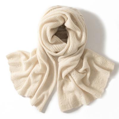 China Cashmere Customized Comfortable Breathable 100% Cashmere Shawl Ladies Scarf for sale