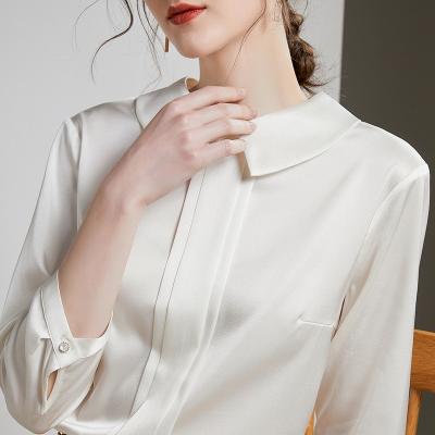 China Girl's Breathable Silk Shirt for sale