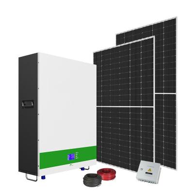 China 1.5kw Household Solar Power Home System High Efficiency Complete Off Grid Solar Power System for sale