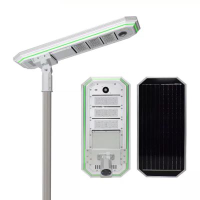 China Solar Roadway LED Street Light Control System All In One LED Integrated Solar Street Light IP65 With Motion Sensor for sale