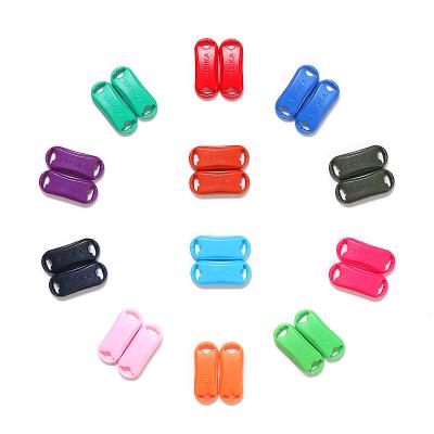 China 2pcs/pair Plastic Lace Accessories PP Lace Buckle Lace Lock DIY Sports Shoe Decorums for sale