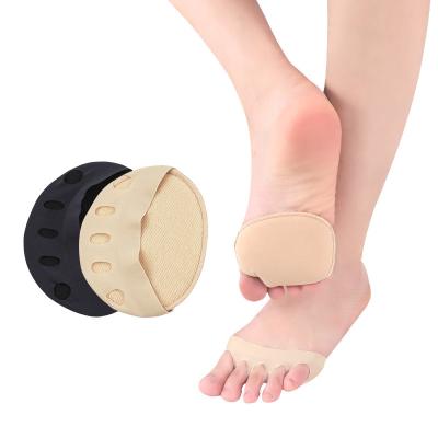 China Women Breathable Forefoot Pads Heel Insoles Soft Breathable Foot Pads Shock Absorption Shoe Pad Adjust Inserts Half Size for sale