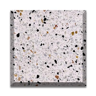 China Modern Design Exterior Flooring Stone Panel Inorganic Marble Tile Terrazzo Countertops for sale