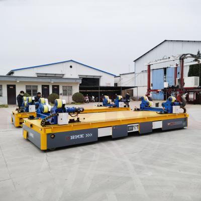 중국 PLC Control 10 Tons Omni Directional Mold Transfer Trolley With Remote Control 판매용