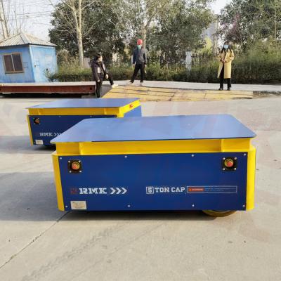 China Small Battery Operated 5 Tons Mold Steerable Transfer Trolley for sale