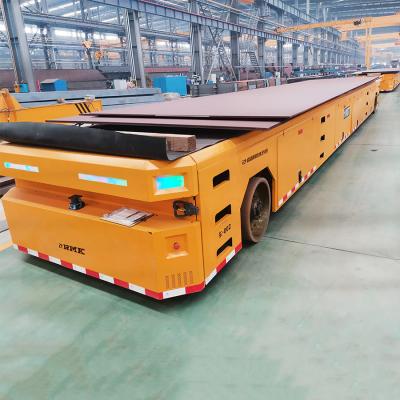 China O AGV automotor automatizou o controlo a distância a pilhas guiado do veículo à venda