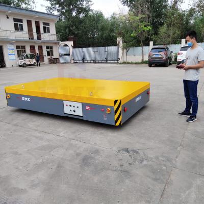 China Automatischer aufladender spurlos Übergangswagen elektrisch mit Stahlplatten-Rad-Basis 1500mm zu verkaufen