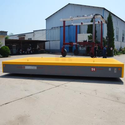 China 5T Coil Handling Battery Transfer Trolley Industry Metallurgy Wireless Remote for sale