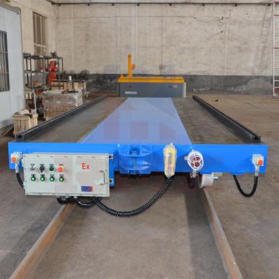 China Remolque de la transferencia de 50 Ton Battery Powered Track Rail en venta