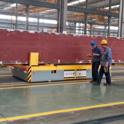 China Low Voltage 20 Tons Rail Transfer Trolley Intelligent Logistics Handling Equipment Customized for sale