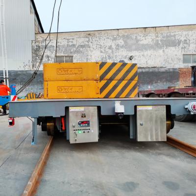 China Schwere Lasts-Fernsteuerungs-40 Tonnen Schienen-Übergangsauto-für Stahlwerk zu verkaufen